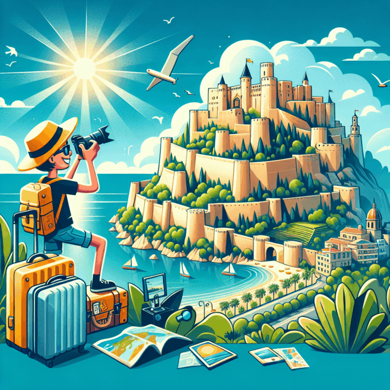 No olvides tu cámara para capturar las vistas del castillo de Alicante.