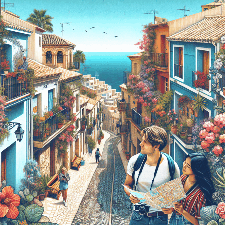 Pasea por el barrio de Santa Cruz  una joya escondida de Alicante.