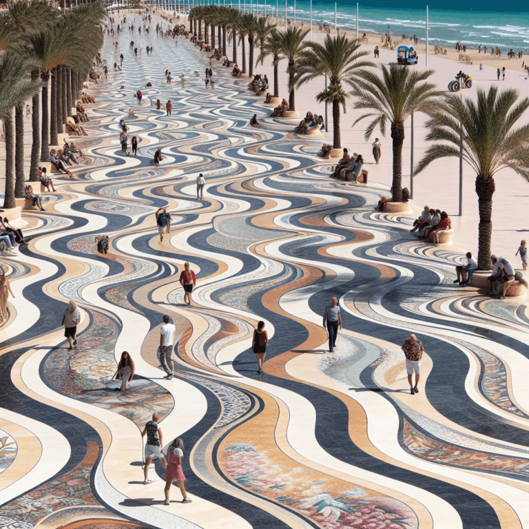 Pasear por la Explanada de España en Alicante