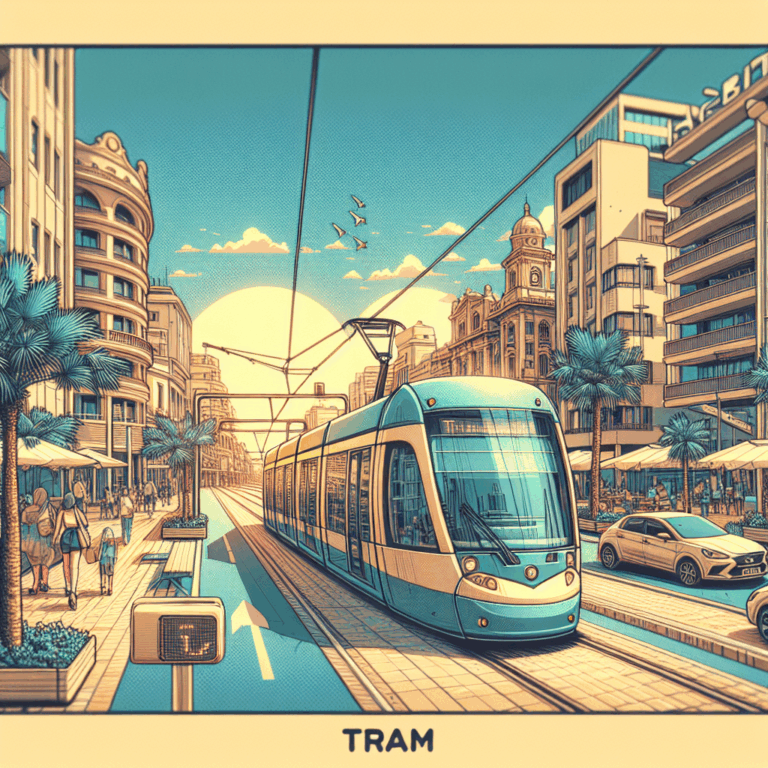 Utiliza el tranvía TRAM para moverte fácilmente por Alicante.