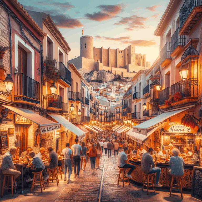 Disfrutar de tapas en el centro histórico de Alicante